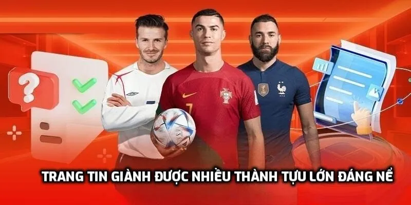 Trang tin giành được nhiều thành tựu lớn đáng nể